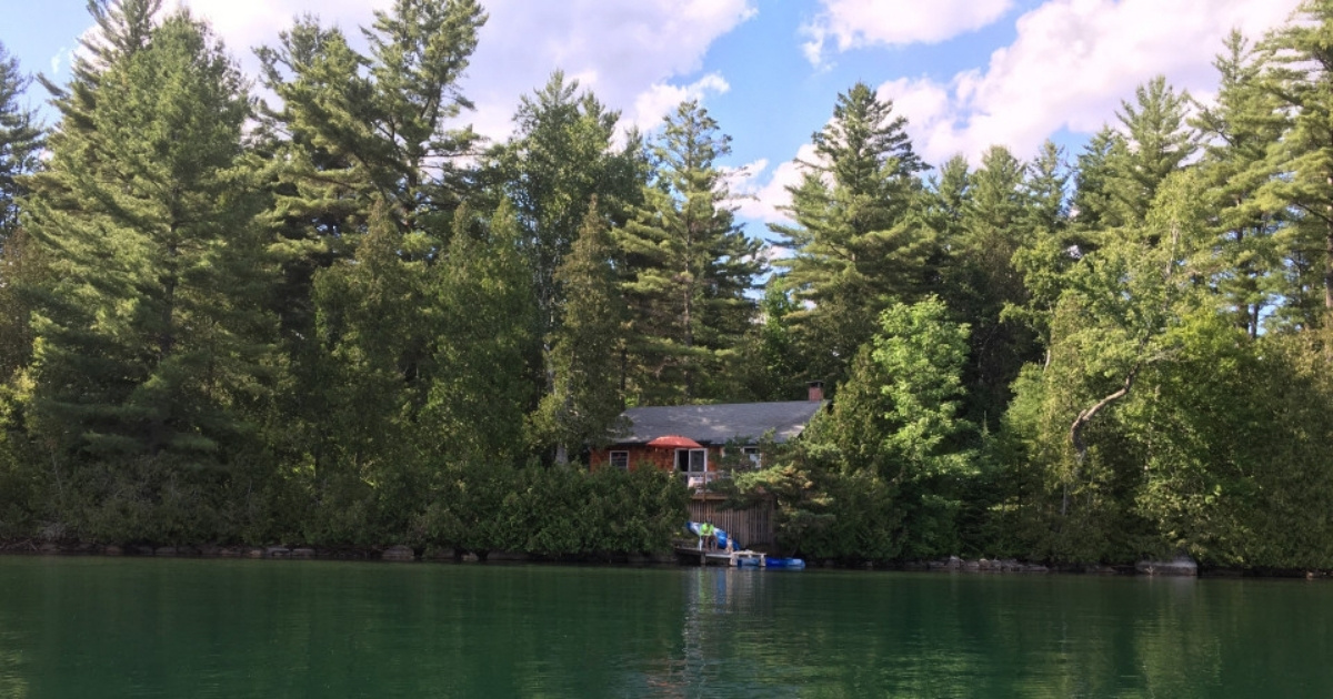 Vermont lake cabin